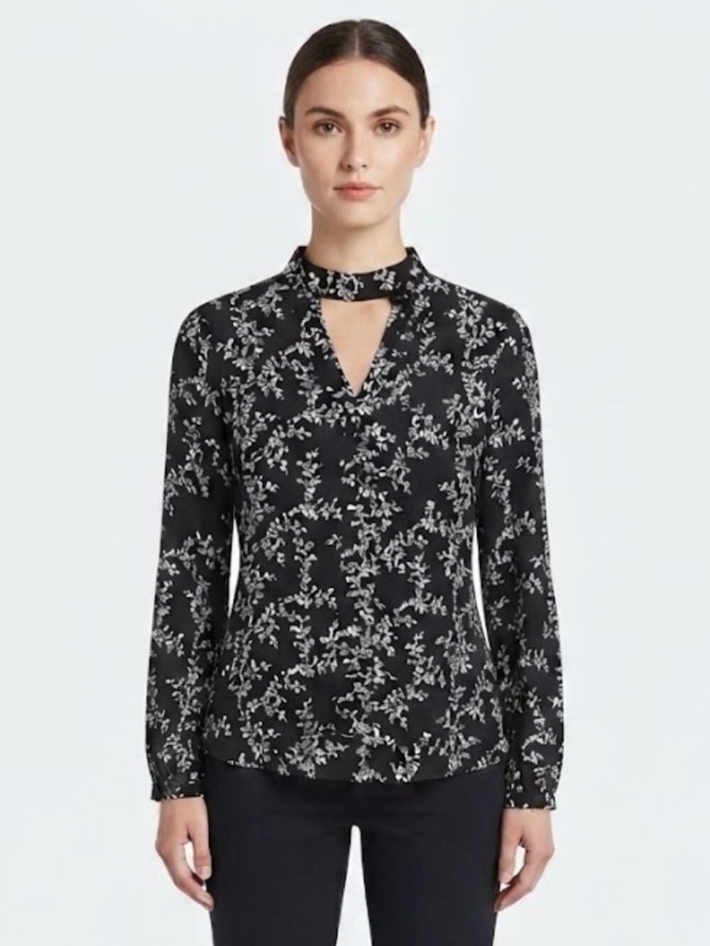 Jack by BB Dakota Floral Print Blouse
